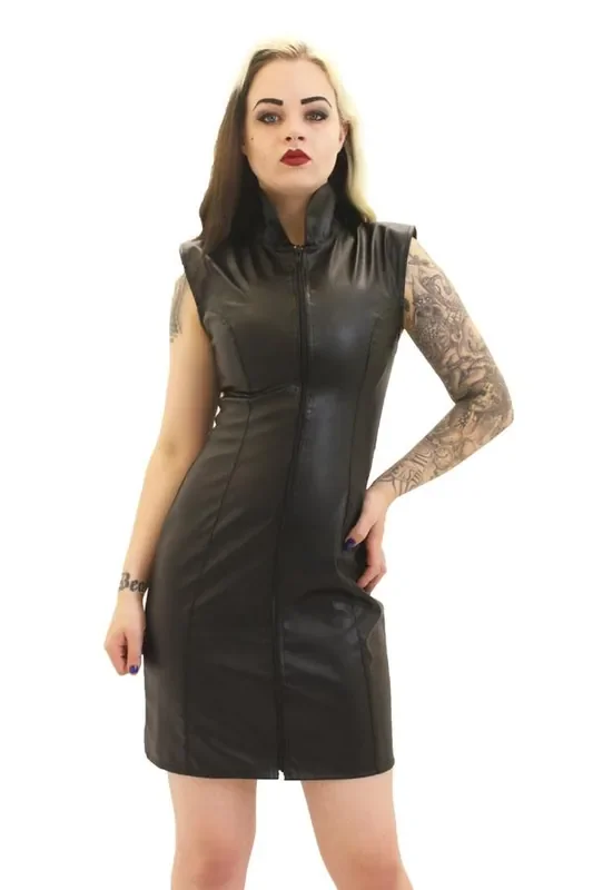 Kunstlederkleid ‘Crawford‘