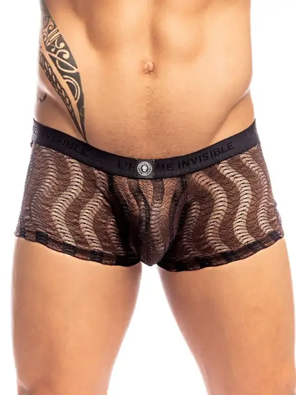 L‘Homme Night Ripple Push-Up Hipster, chocolate