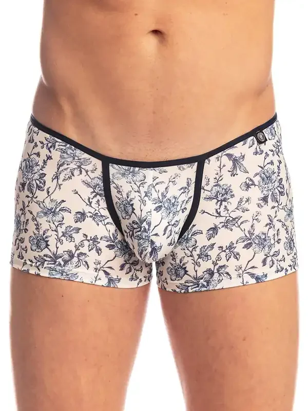 L‘Homme Siam Jouy Invisible Boxer, weiß/blau