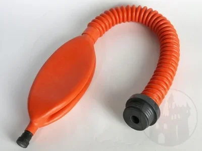 Latex Atembeutel mit Faltenschlauch – mittel