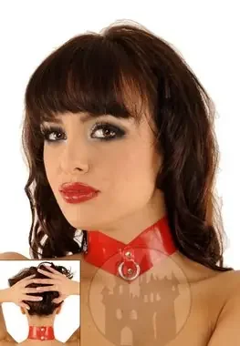 Latex Collier mit O-Ring