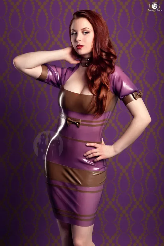 Latex Kleid ‘Morning Rose‘ – Macinger
