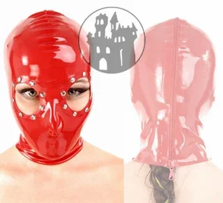 Latex Maske – verzierte Augenpartie