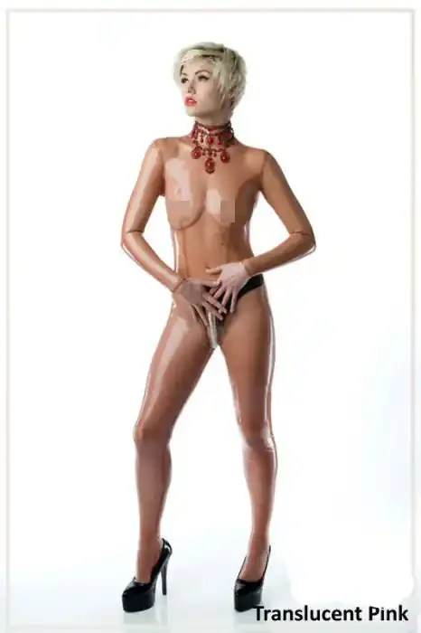 Latex Meterware – Transparent Pink