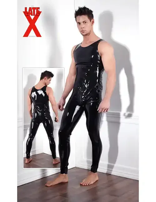 Latex Overall schwarz