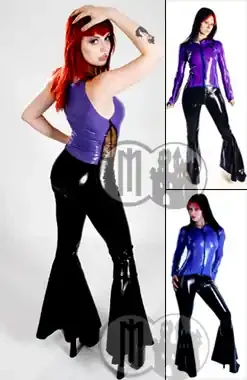 Latex Schlaghose – MACINGER