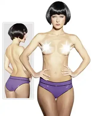 Latex Slip lila