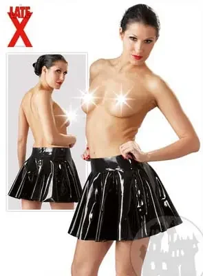 Latexglockenrock