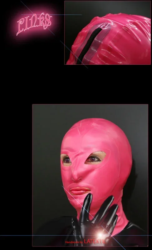 Latexmaske – Pinks