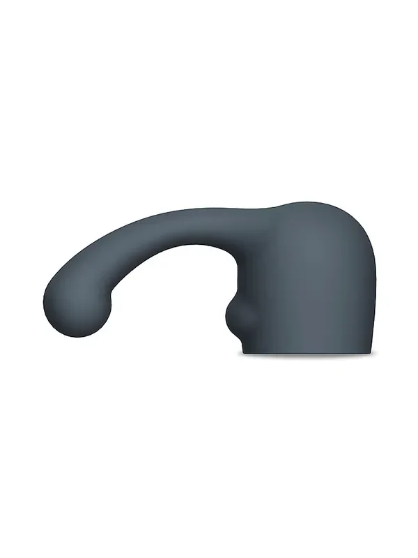 Le Wand Curve Weighted Silicone Attachment Vibrator-Aufsatz, grau