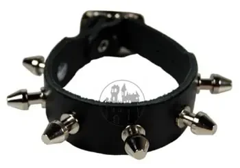 Leder Armband mit Killer Nieten