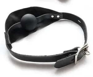 Leder Ballknebel