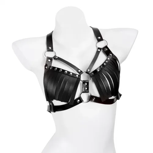 Leder-BH
