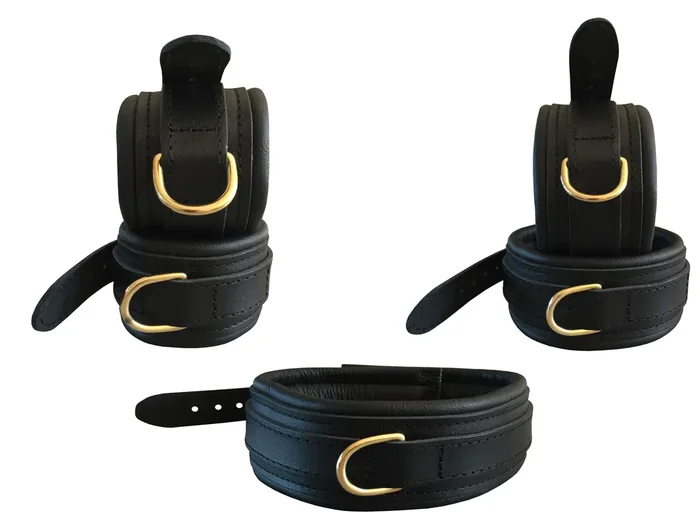 Leder Fesselset