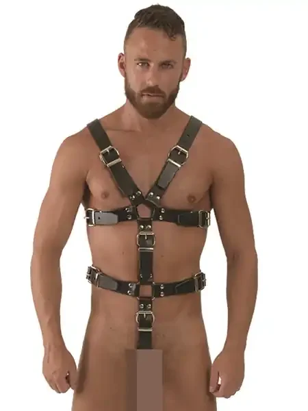 Leder Harness ‘Master‘ (Grösse XL)