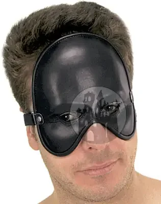 Leder Herren Halbmaske