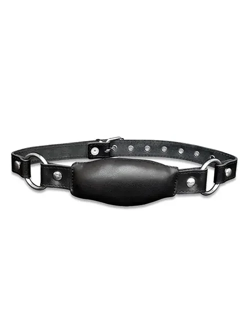 Leder-M&-Knebel lang