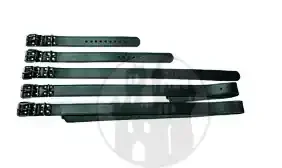 Ledergürtel schwarz 3,5cm breit