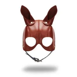 Lederne Maske mit Ohren – Liebe Seele