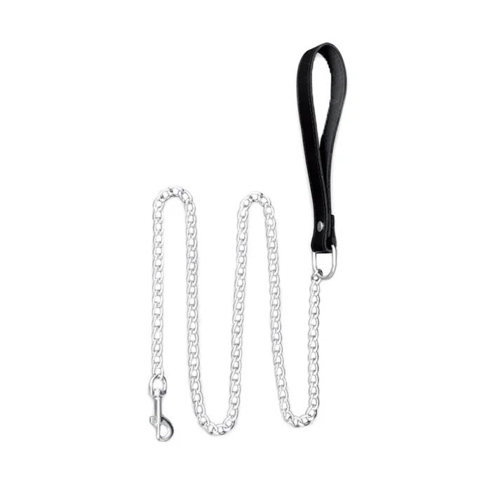 Leine mit Leder Handschlaufe