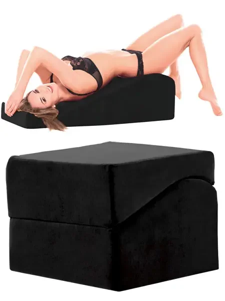 Liberator Flip Ramp Liebeskissen, schwarz