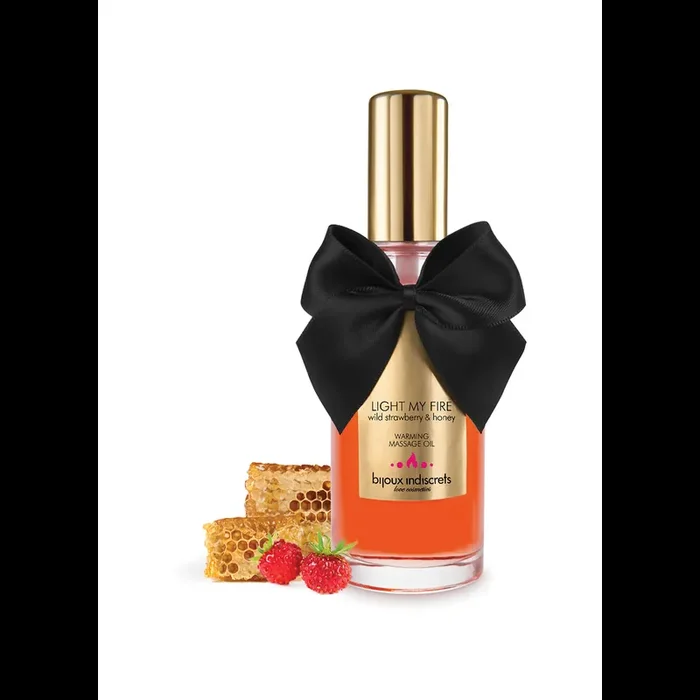 Light My Fire – Warming Massage Oil Wild Strawberry and Honey – Wild Strawberry Honey