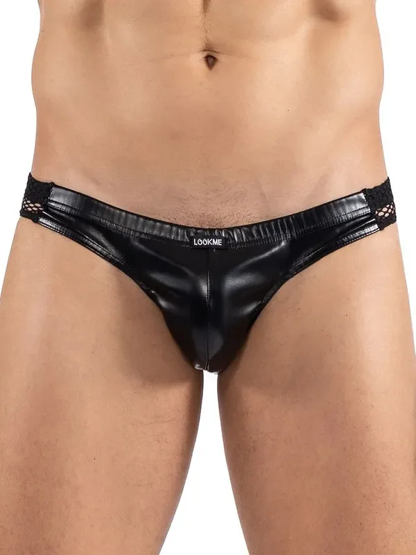 Look Me Black Desire Brief, schwarz