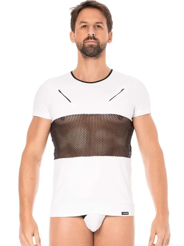 Look Me Urban T-Shirt, weiß