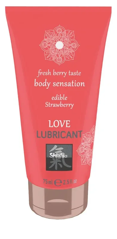 Love Gleitgel essbar – Erdbeere
