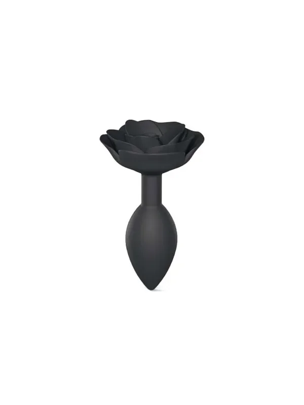 Love to Love Open Roses Analplug Gr. L, schwarz
