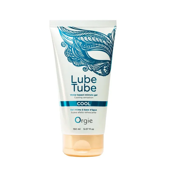 Lube Tube Cool – Waterbased Lubricant with a Cooling Effect – 5 fl oz / 150 ml