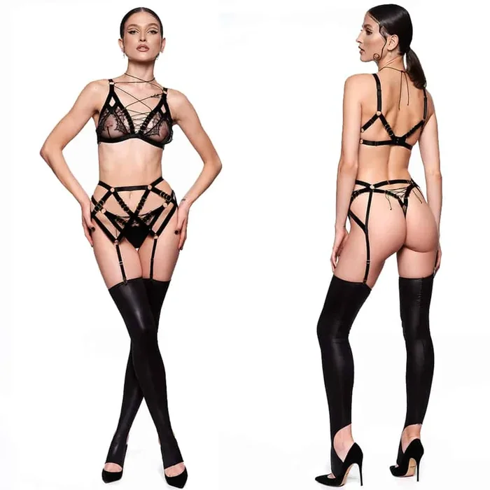 LUDIQUE Lingerie Lustful Bas Wetlook