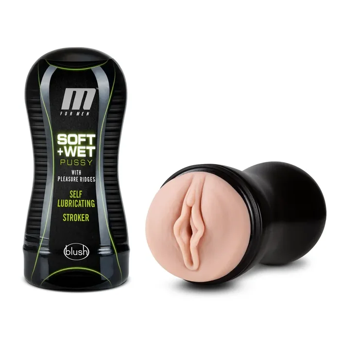 M for Men – Soft and Wet – Muschi mit Lustrippen – Selbstbefeuchtend