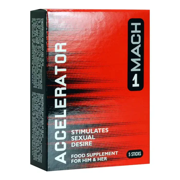 Mach 1 – Accelerator Aphrodisiakum für Männer – 5 Beutel