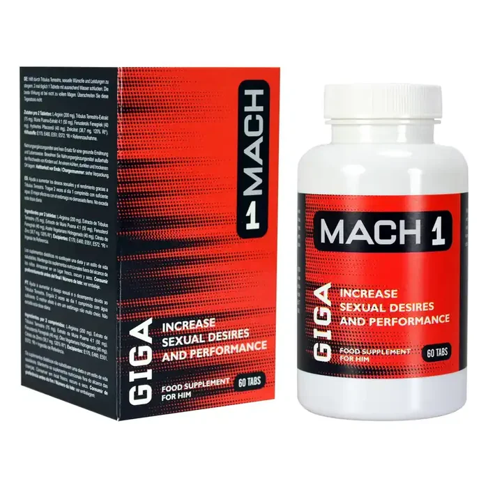 Mach 1 – Giga Aphrodisiakum für Männer – 5 Beutel