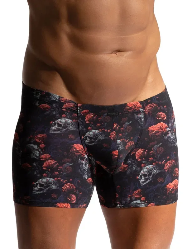 MANSTORE M2430 Bungee Boxer, schwarz/print