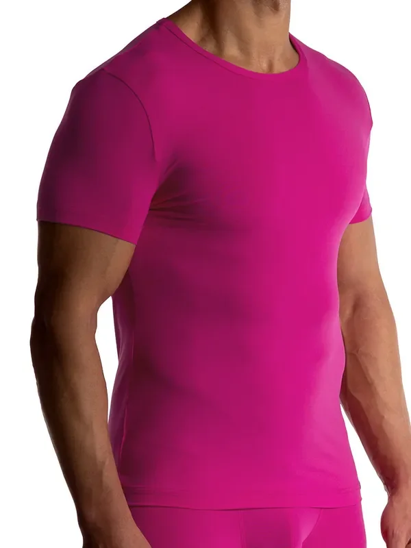 MANSTORE M800 Casual T-Shirt, magenta