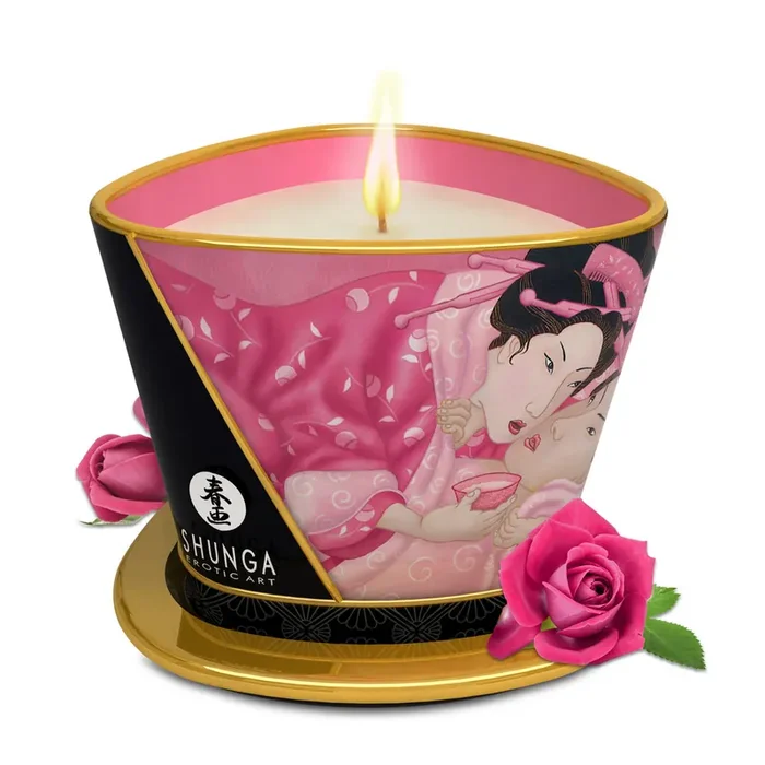 Massage Candle – Roses – 5.7 oz / 170 ml