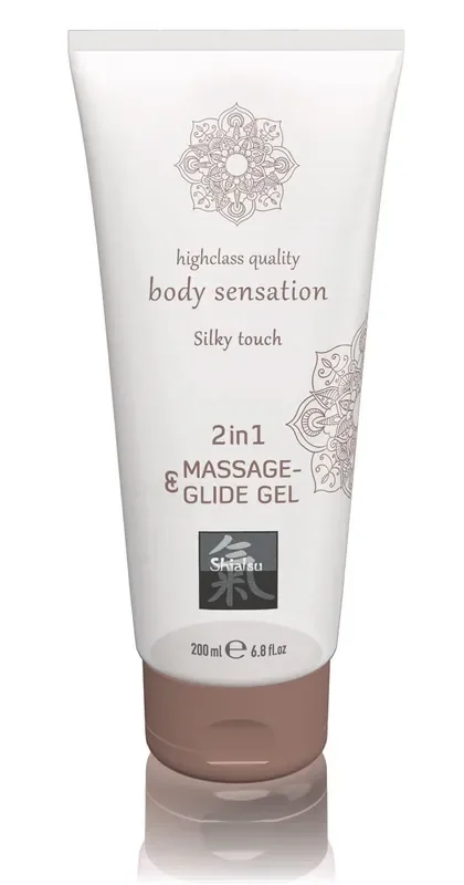 Massage- und Gleitgel 2 in 1 – Seidiger Touch