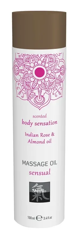 Massageöl Sinnlich – Indische Rose und Mandel
