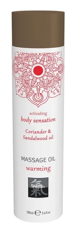 Massageöl wärmend – Koriander und Sandelholz