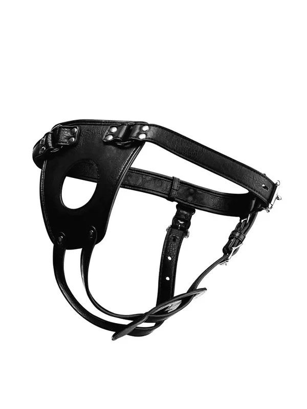 Master Series Ass Holster Herren-Harness für Analplug, schwarz