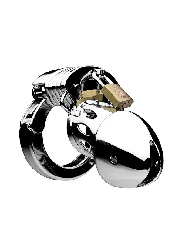Master Series Incarcerator Edelstahl-Keuschheitskäfig