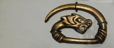 Metallspange Drachen – groß