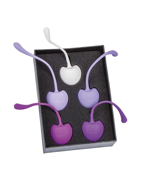 Minds Of Love Train Balls Gym Set Liebeskugel-Set, lila
