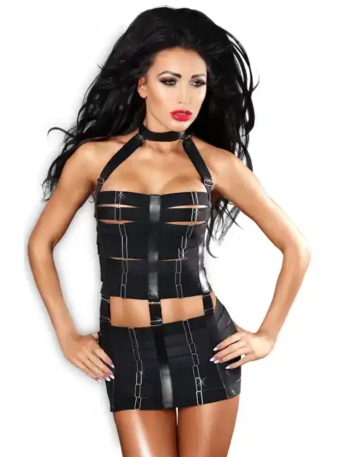 Minikleid Eternity schwarz