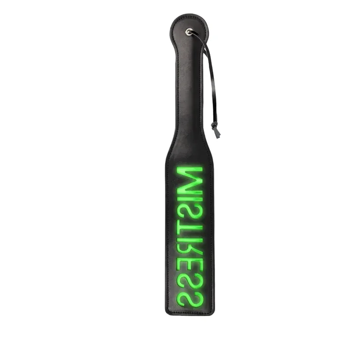Mistress Paddle – Glow in the Dark – Neon Green