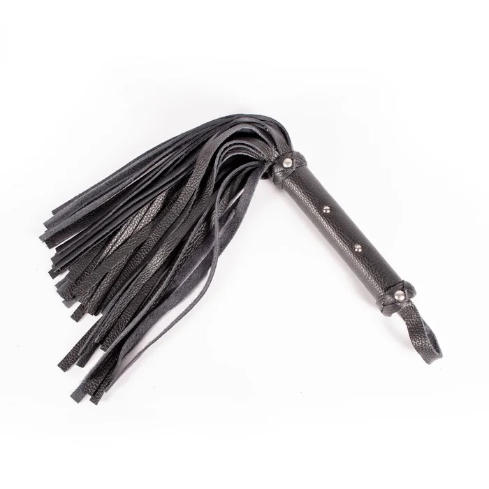 Mittlerer Flogger »PainWolf« Aus Hochwertigem Leder | Schwarz