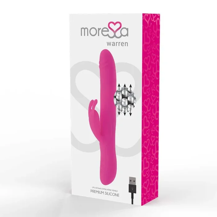 MORESSA WARREN PREMIUM VIBRATOR, SILIKON Wiederaufladbar