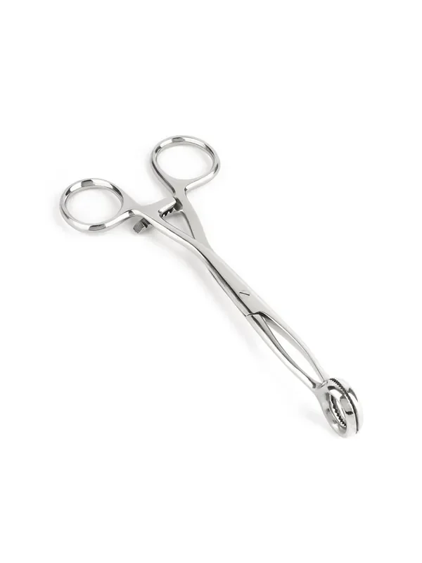 Mr. Steel Cube Tongs O Shape Edelstahl-Zange, silber